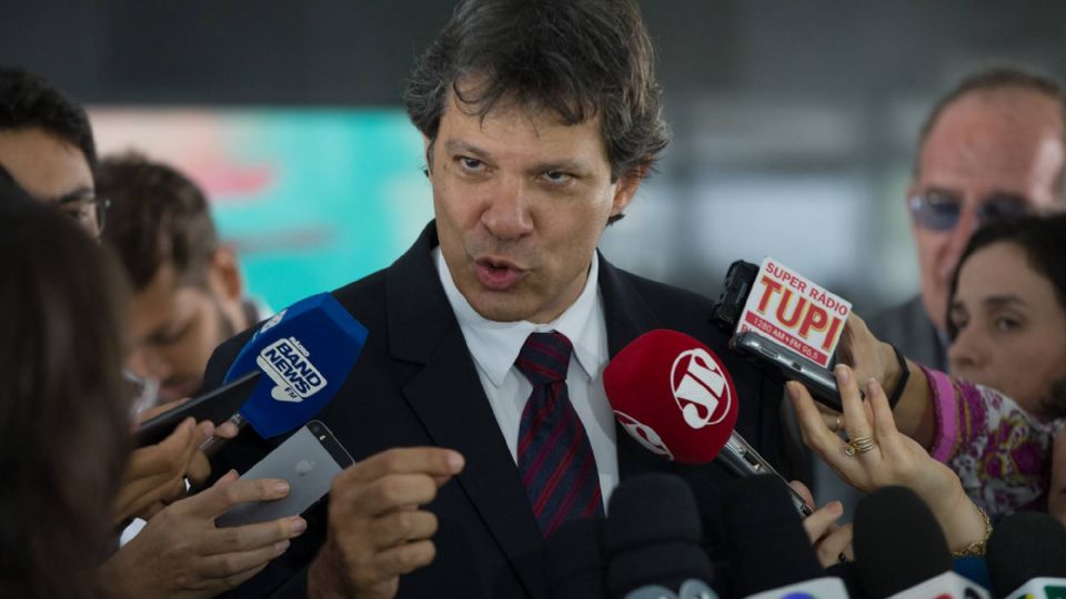 Brasília- DF 27-10-2016   Fernando Haddad (PT/SP)
Prefeito de São Paulo durante entrevista no
Palácio do PlanaltoFoto Lula Marques/ AGPT