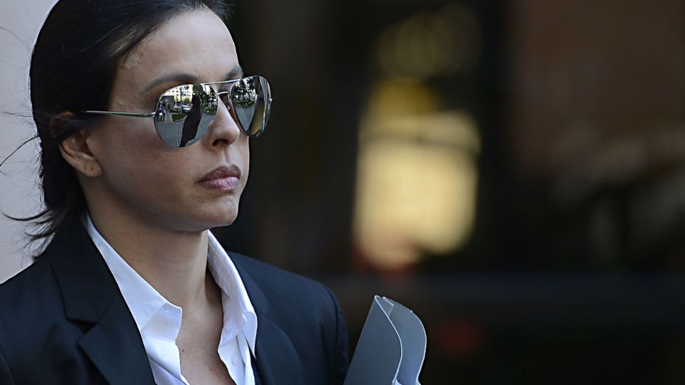 10/05/2017- Rio de Janeiro- RJ, Brasil- Esposa do ex-governador Sergio Cabral, Adriana Ancelmo, deixa a 7ª Vara Federal Criminal do Rio de Janeiro após depoimento à Justiça Federal 
Foto: Fernando Frazão/Agência Brasil