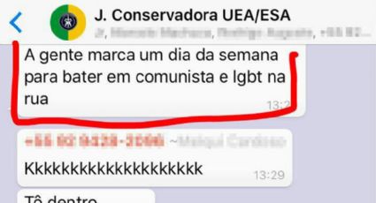 Intolerância: Grupo de alunos da UEA combinam de agredir LGBTs e comunistas