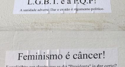 'Feminismo é câncer'. 'L.G.B.T é a P.Q.P.' Intolerância invade Universidade Federal do Paraná