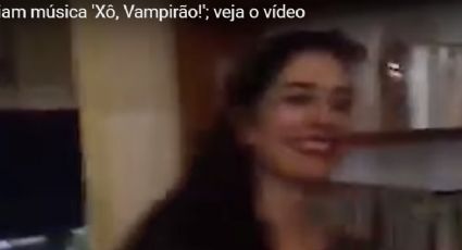 Artistas gravam vídeo com samba "Xô, Vampirão". Assista