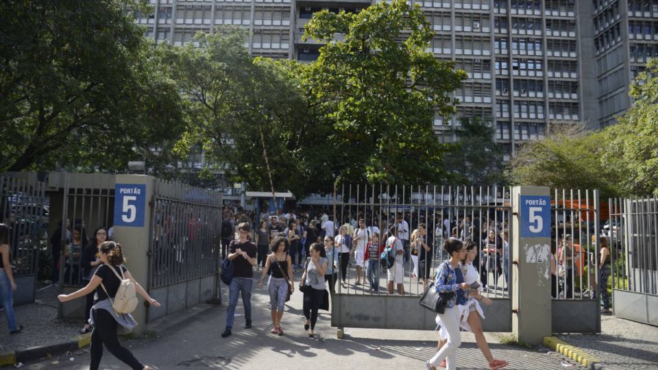 16/07/2017- Rio de Janeiro- RJ, Brasil- A Universidade do Estado do Rio de Janeiro (Uerj) realizou a primeira fase de seu vestibular 2018, foram 37.393 mil inscritos na edição deste ano 
Foto: Tomaz Silva/Agência Brasil