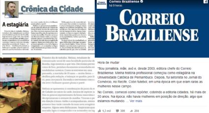 Editora chefe do Correio Braziliense pede desculpas por texto machista e assume responsabilidade