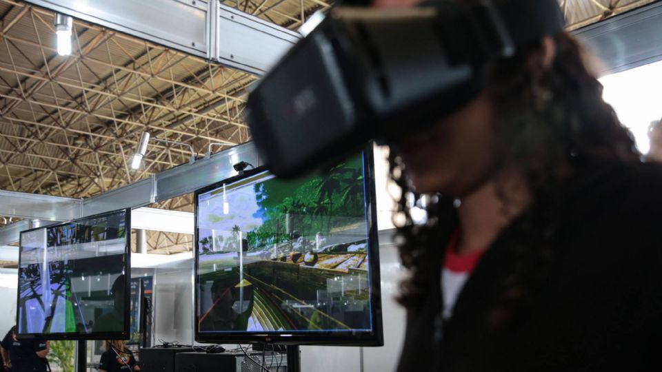 Brasília - Mostra Mundo MCTIC – Pesquisa e Desenvolvimento de Ponta no Brasil. Organizada pelo Ministério da Ciência, Tecnologia, Inovações e Comunicações (MCTIC), a exposição visa a apresentar trabalhos produzidos nos institutos de pesquisa (José Cruz/Agência Brasil)