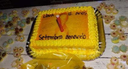 Menina de 12 anos do Paraná escolhe “Setembro Amarelo” como tema de aniversário