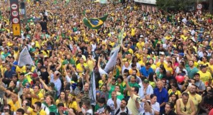 Repórter da Rádio Bandeirantes é agredida durante manifestação pró-Bolsonaro