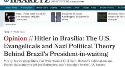 Jornal de Israel publica artigo onde chama Bolsonaro de “Hitler em Brasília”