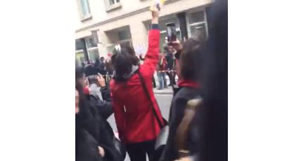 Brasileiros gritam “ele não” na fila de votação em Paris. Vídeo