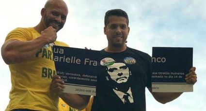 Apoiadores de Bolsonaro que quebraram placa "Marielle Franco" são candidatos do PSL