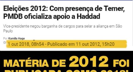 Veja atualiza matéria contra Haddad e a transforma em panfleto de redes para bolsominions