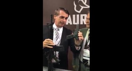 VÍDEO: Bolsonaro faz propaganda para Taurus; fabricante de armas teve ações valorizadas em 140%