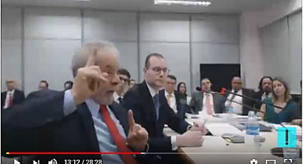 Em momento tenso de depoimento, Lula chama Moro de “amigo de Youssef”