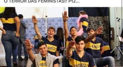 Alunos do MT postam saudação nazista e mensagem contra feministas