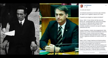 No Facebook, fotojornalista Lula Marques compara Bolsonaro a Goebbels: "A cara do ódio"