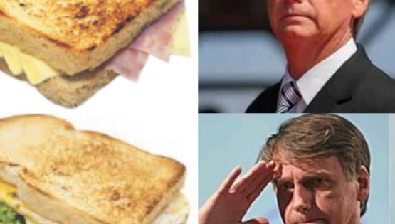 'Só vale se for americano': Continência de Bolsonaro gera enxurrada de memes