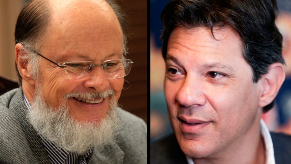 Edir Macedo e Fernando Haddad (Montagem)