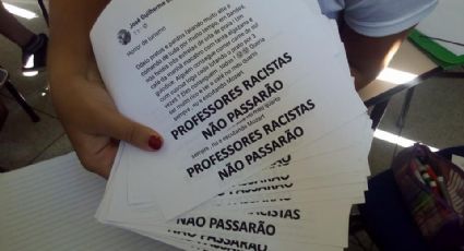 Manifestação no IFSP pede demissão do professor que proferiu declarações racistas