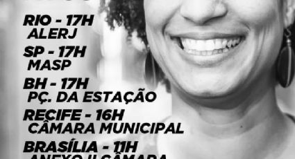 Atos homenageiam Marielle Franco em todo o Brasil