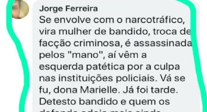 Delegado é afastado por postagem ofensiva nas redes contra Marielle Franco