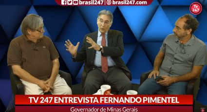 Fernando Pimentel defende a instalação de uma Assembleia Constituinte exclusiva em 2019. Vídeo