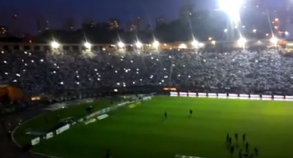 Doria abandona o Pacaembu durante apagão no jogo entre Santos e Corinthians