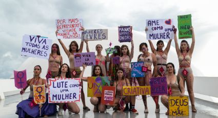 Confira, em fotos, como foi a Marcha das Mulheres em Brasília