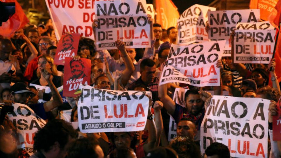 Vigília democrática em solidariedade à Lula. Sindicato dos Metalúrgicos do ABC. 05.04.2018 Foto: Adonis Guerra/SMABC