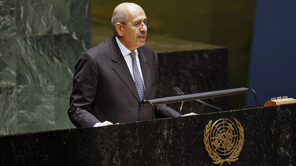 O Nobel da Paz Mohamed El-Bardei. Foto: IAEA Imagebank