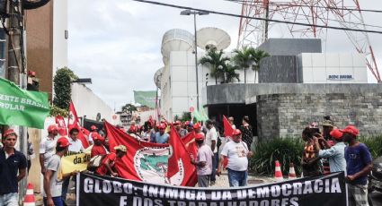 MST ocupa sede de afiliada da Rede Globo da Bahia durante mais de cinco horas. Vídeo