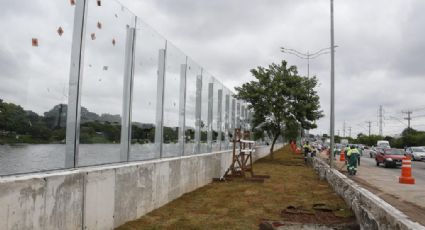 Muro de vidro da USP quebra pela 16ª vez em São Paulo