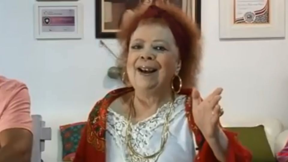 A cantora Beth Carvalho. Foto: Reprodução YouTube