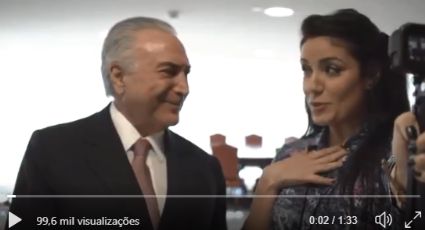 Temer elogia 'Casa de Papel' para youtuber criada pela comunicação do Planalto