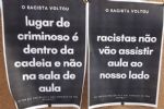 Aluno suspenso da FGV por racismo volta às aulas com liminar e sofre protestos