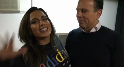 Sem ser mais prefeito, Doria anuncia Anitta como atração do Carnaval 2019