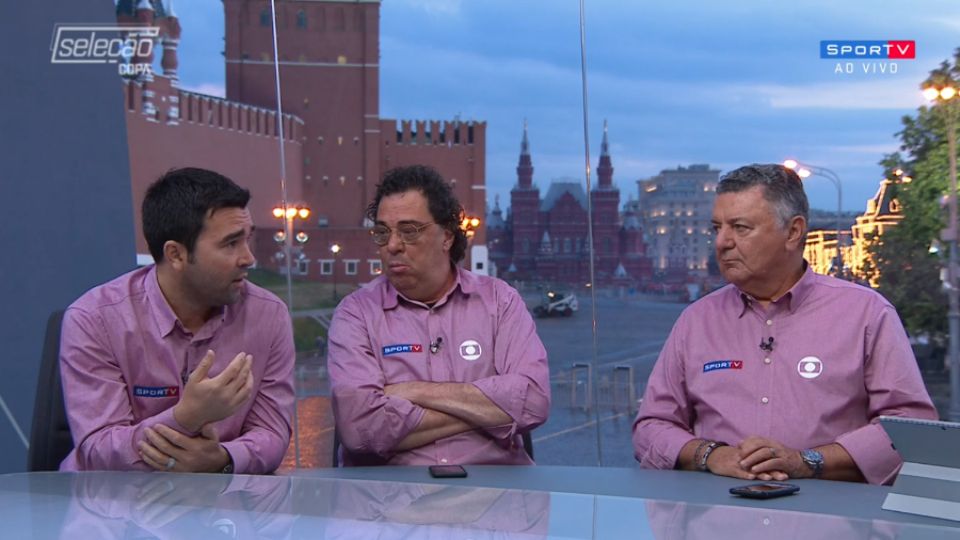 Casagrande no Seleção SporTV. Foto: Reprodução SporTV
