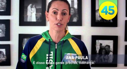 Ana Paula do Vôlei provoca Boulos e toma uma cortada indefensável