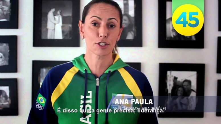 Ana Paula do Vôlei provoca Boulos e toma uma cortada indefensável