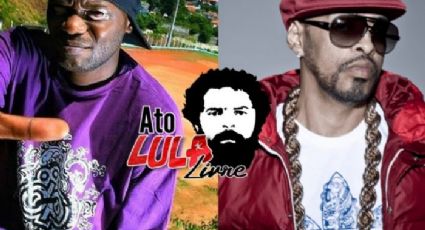 Thaíde e Rappin' Hood inauguram série de atos em defesa de Lula na periferia de SP