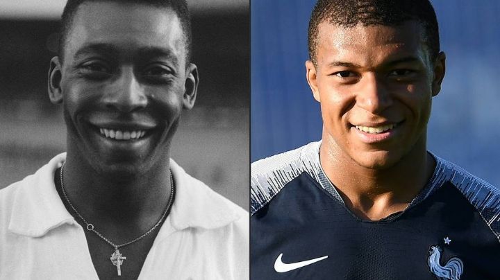 "O rei será sempre rei", diz Mbappé a Pelé