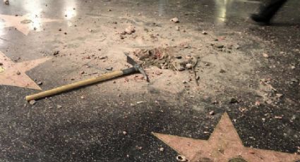 Estrela de Trump na 'Calçada da Fama' é destruída