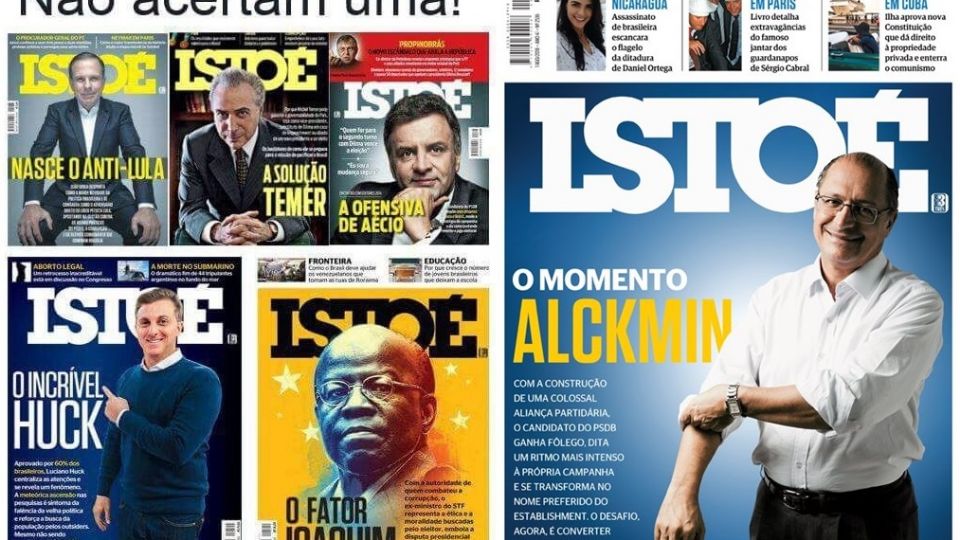 Memes das capas da Isto É. Foto: Reprodução