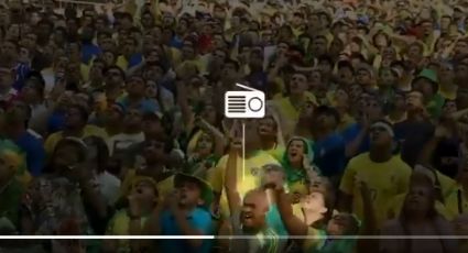 Em vídeo que bombou na internet, torcedor ouve gol pelo rádio bem antes dos demais