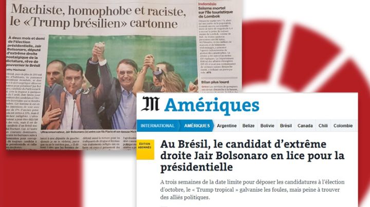 Bolsonaro é chamado de racista e machista por jornal suíço e revida em jornal francês