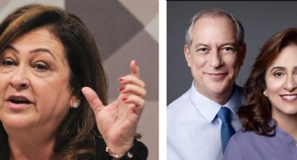 Foto de Kátia Abreu com Ciro Gomes vira meme na rede por excesso de photoshop