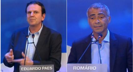 Paes e Romário lideram no RJ; Garotinho briga por vaga no segundo turno