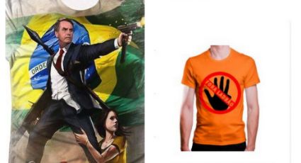 'Americanas' vai punir vendedores de camisetas pró-Bolsonaro e anti-Lula de seu site