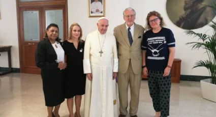 Papa Francisco recebe visita da mãe de Marielle e defensores de Lula