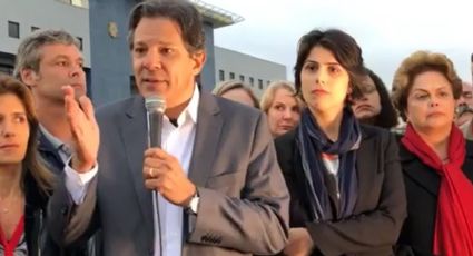 “Recebemos uma missão do presidente: vamos ganhar esta eleição”, diz Haddad, agora candidato