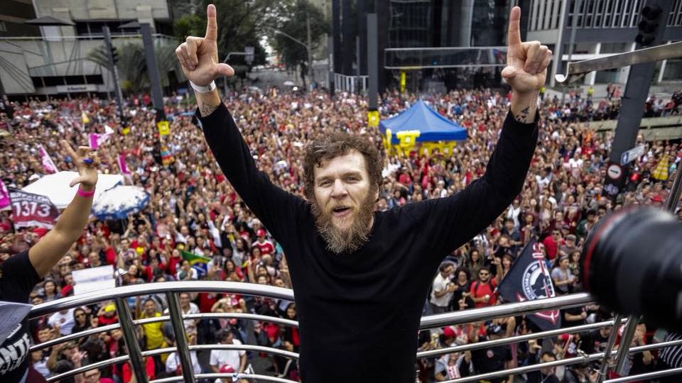Otto na edição do festival de 2018, em São Paulo (Foto: Mídia Ninja)