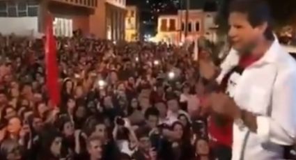 Vídeo: Haddad diverte eleitores em SC ao 'imitar' Lula